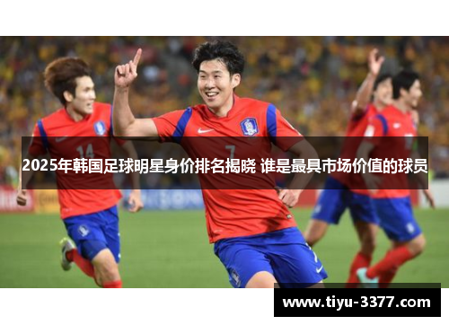 2025年韩国足球明星身价排名揭晓 谁是最具市场价值的球员 2025年韩国足球明星身价排名揭晓 谁是最具市场价值的球员
