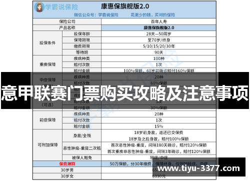 意甲联赛门票购买攻略及注意事项 意甲联赛门票购买攻略及注意事项