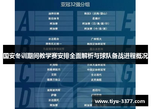 国安冬训期间教学赛安排全面解析与球队备战进程概况 国安冬训期间教学赛安排全面解析与球队备战进程概况