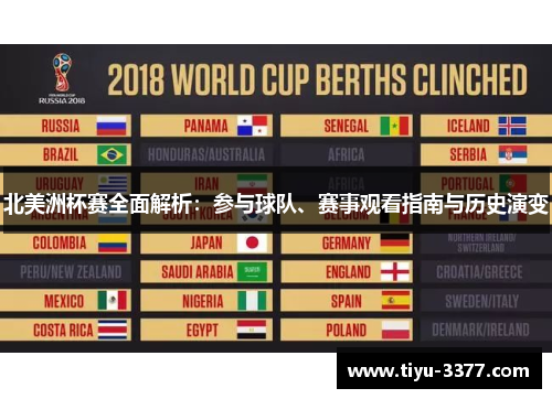 北美洲杯赛全面解析：参与球队、赛事观看指南与历史演变